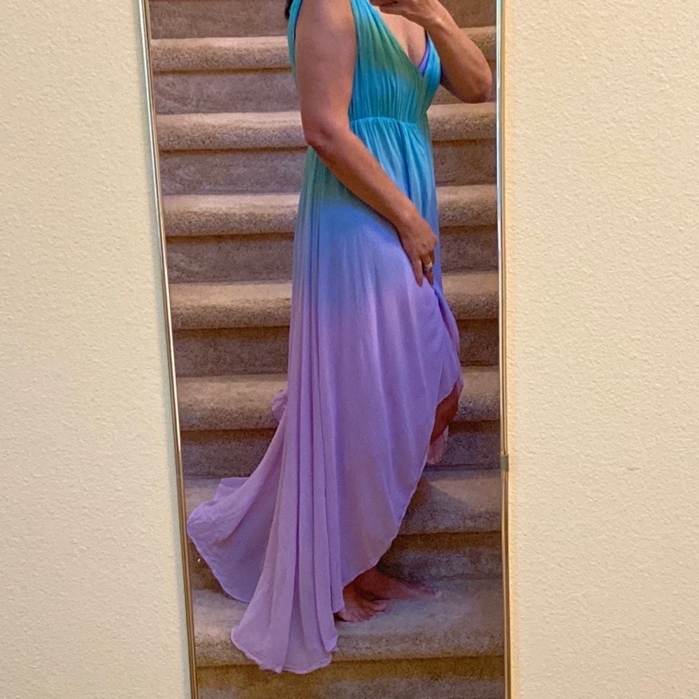 Ombré Chiffon Dress